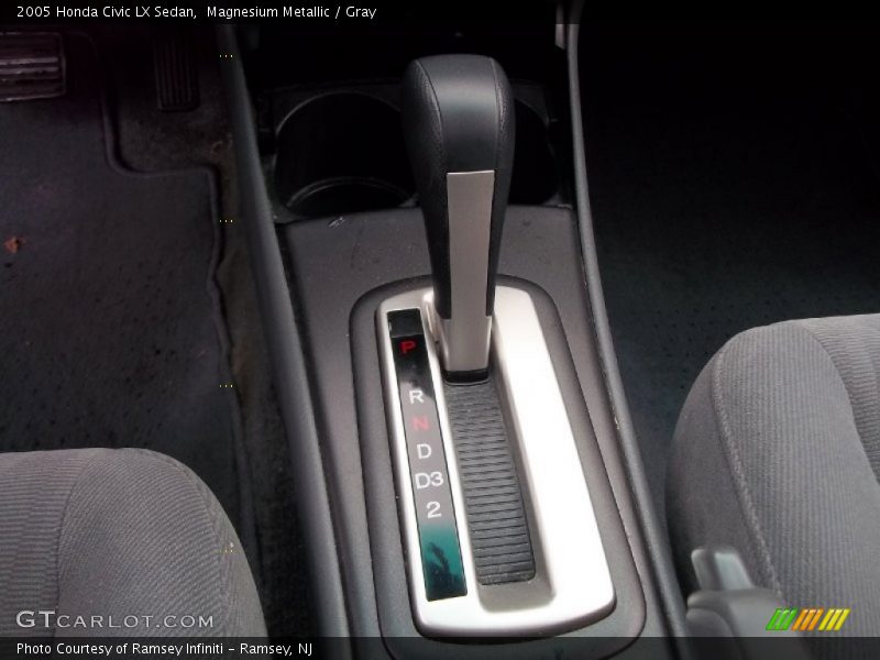 Magnesium Metallic / Gray 2005 Honda Civic LX Sedan