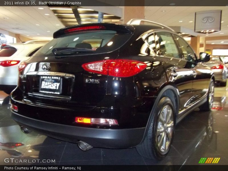 Black Obsidian / Graphite 2011 Infiniti EX 35