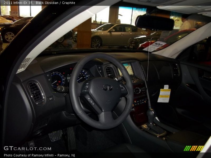 Black Obsidian / Graphite 2011 Infiniti EX 35