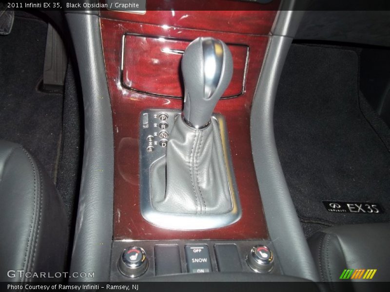 Black Obsidian / Graphite 2011 Infiniti EX 35
