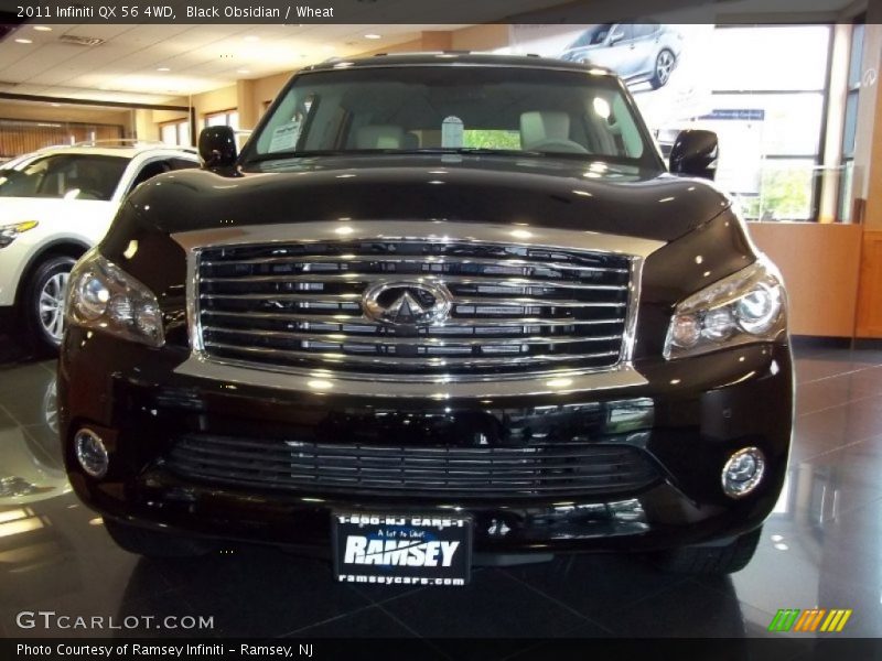 Black Obsidian / Wheat 2011 Infiniti QX 56 4WD