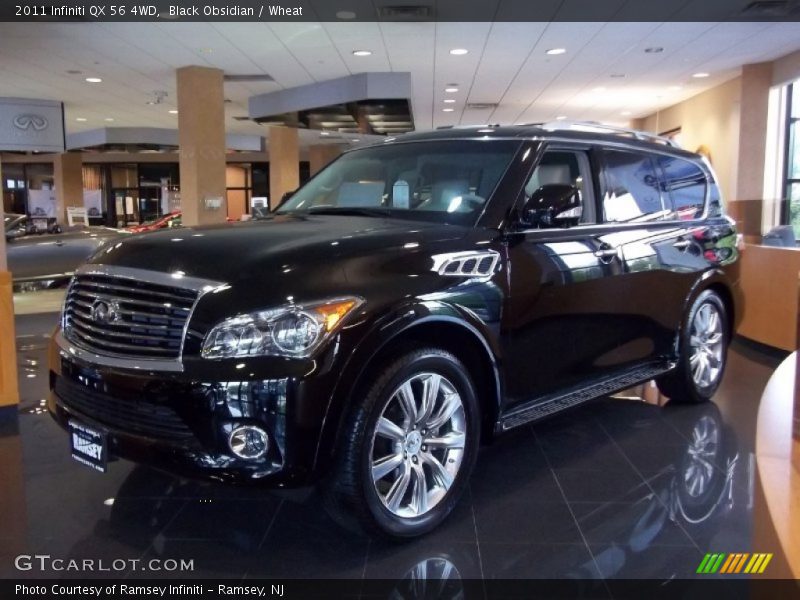 Front 3/4 View of 2011 QX 56 4WD