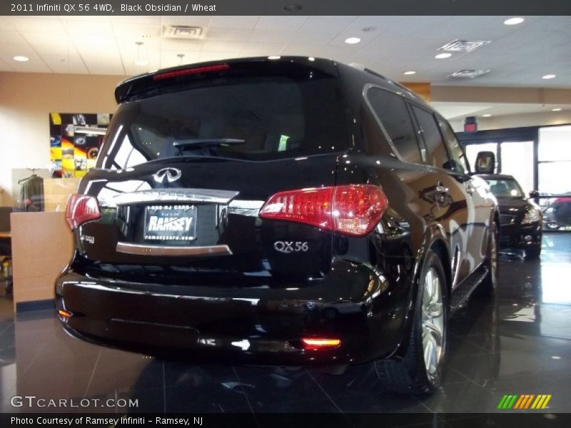 Black Obsidian / Wheat 2011 Infiniti QX 56 4WD