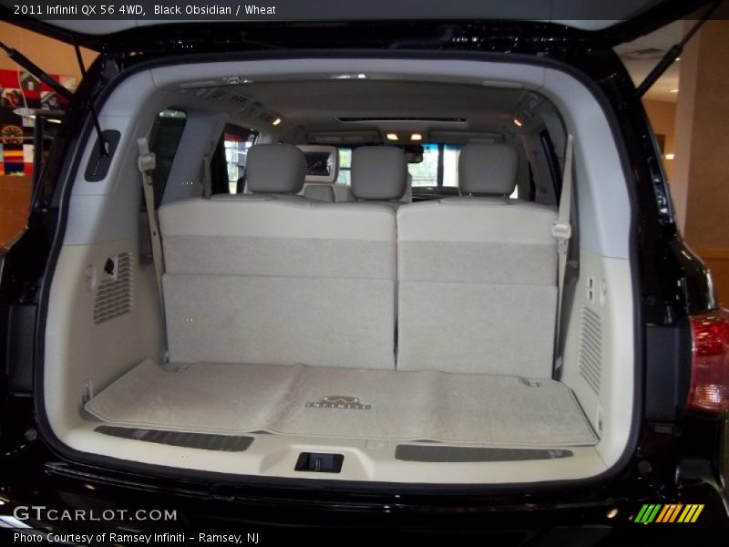 Black Obsidian / Wheat 2011 Infiniti QX 56 4WD