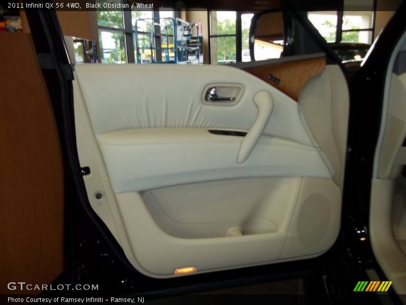 Black Obsidian / Wheat 2011 Infiniti QX 56 4WD