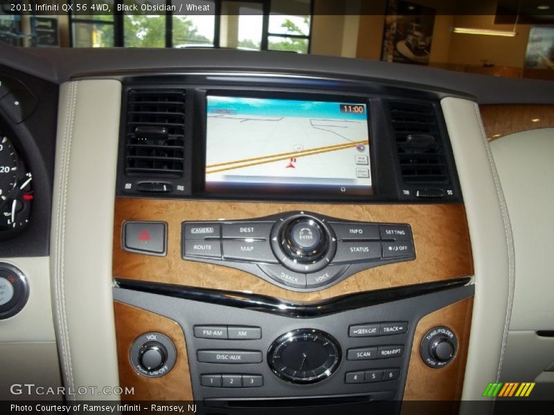 Black Obsidian / Wheat 2011 Infiniti QX 56 4WD