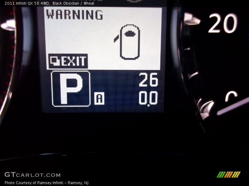 Black Obsidian / Wheat 2011 Infiniti QX 56 4WD