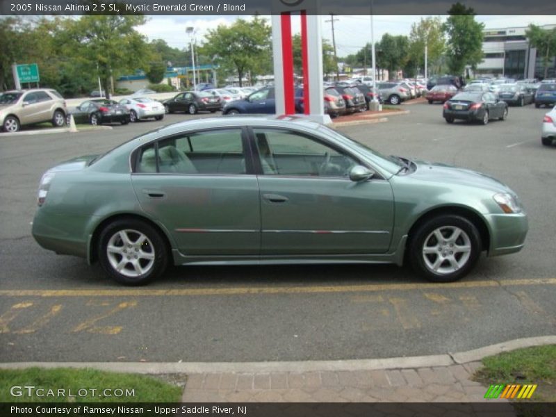 Mystic Emerald Green / Blond 2005 Nissan Altima 2.5 SL