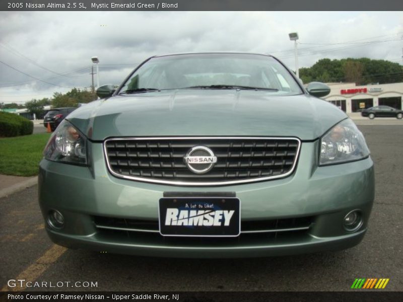 Mystic Emerald Green / Blond 2005 Nissan Altima 2.5 SL
