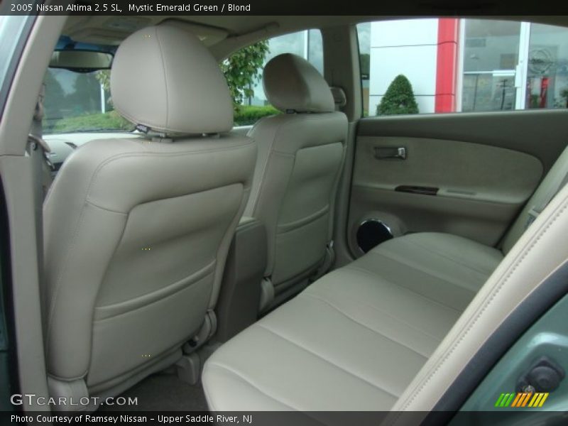 Mystic Emerald Green / Blond 2005 Nissan Altima 2.5 SL