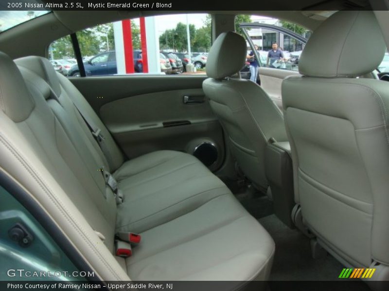 Mystic Emerald Green / Blond 2005 Nissan Altima 2.5 SL
