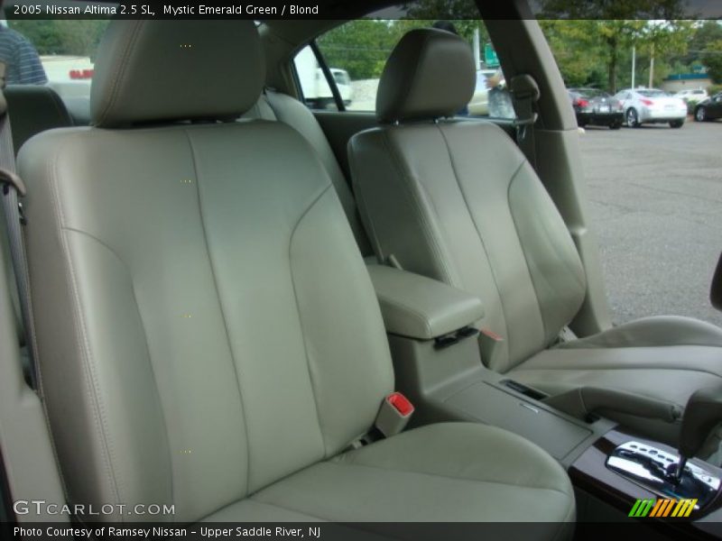 Mystic Emerald Green / Blond 2005 Nissan Altima 2.5 SL