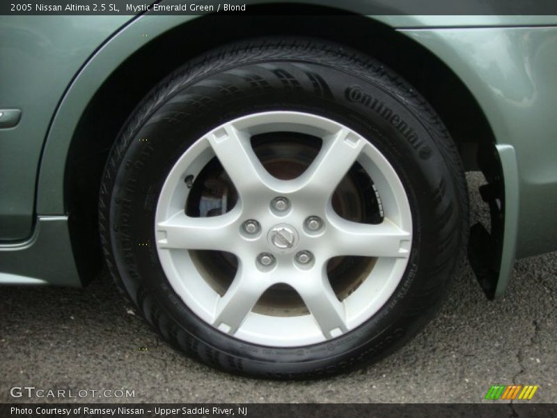 Mystic Emerald Green / Blond 2005 Nissan Altima 2.5 SL