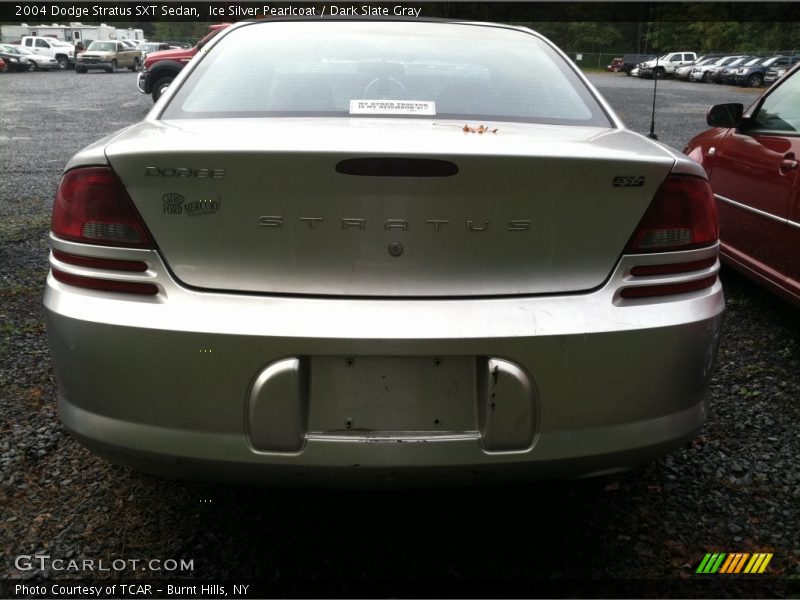 Ice Silver Pearlcoat / Dark Slate Gray 2004 Dodge Stratus SXT Sedan