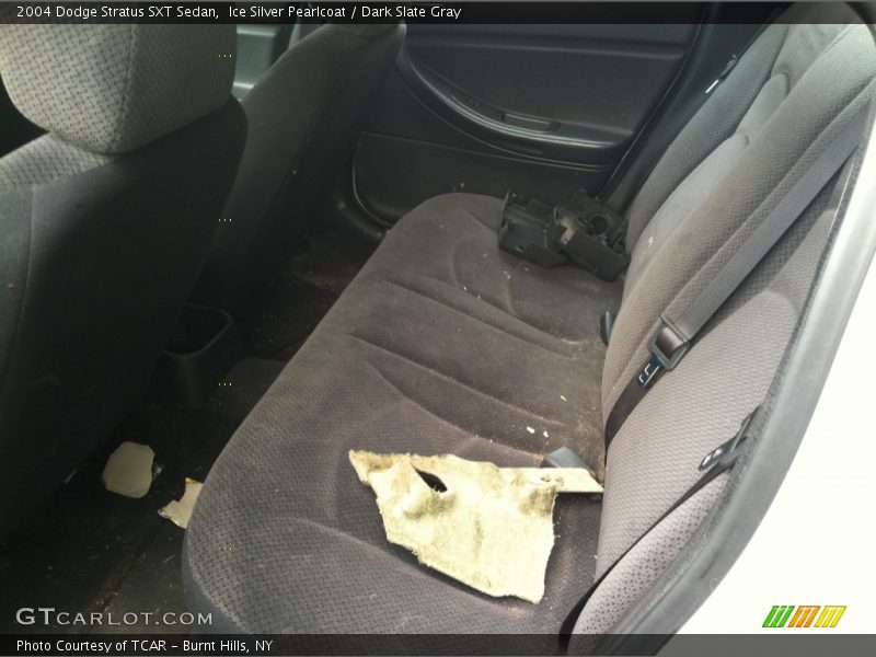 Ice Silver Pearlcoat / Dark Slate Gray 2004 Dodge Stratus SXT Sedan