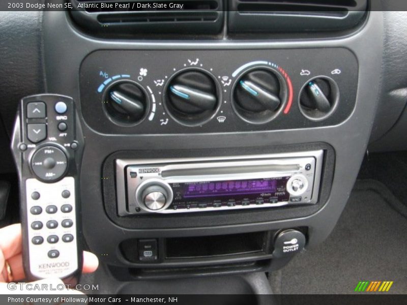 Controls of 2003 Neon SE