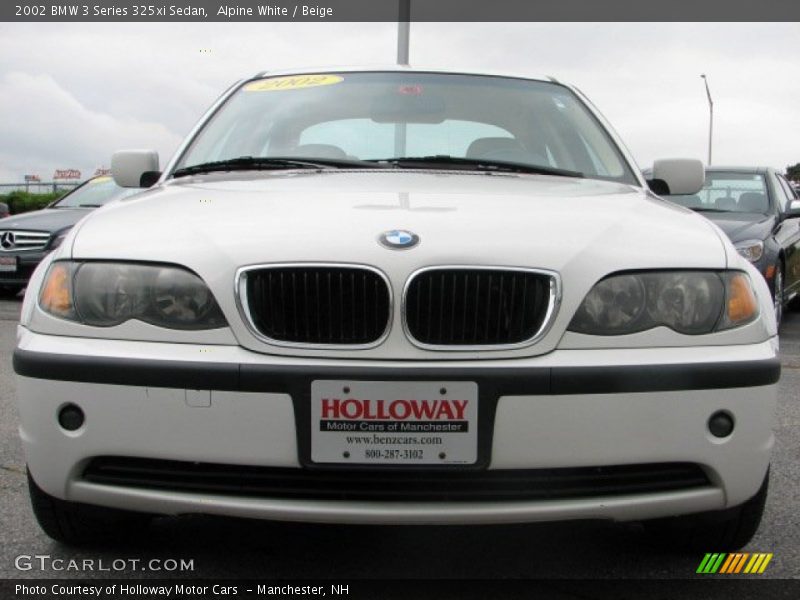 Alpine White / Beige 2002 BMW 3 Series 325xi Sedan