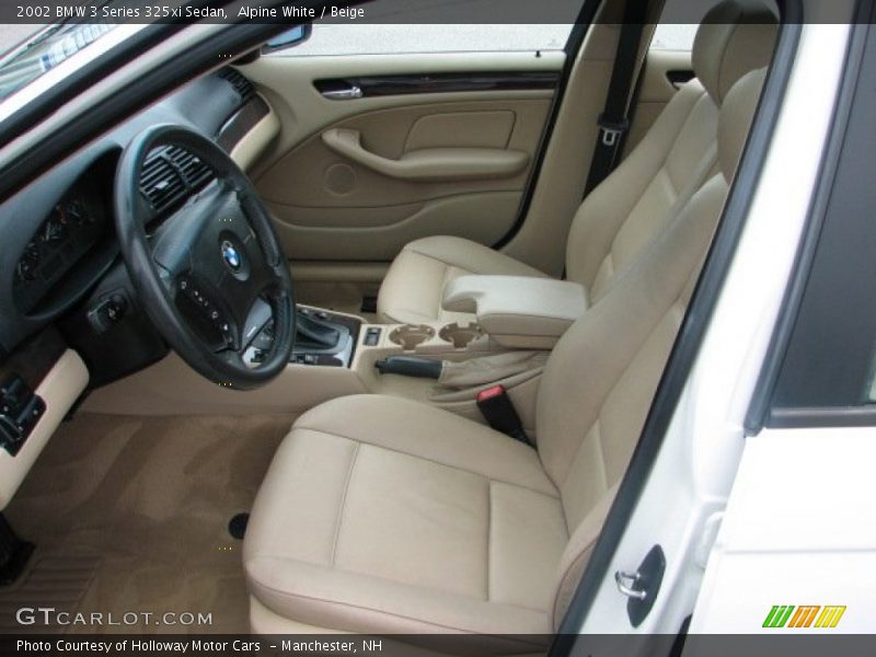 Alpine White / Beige 2002 BMW 3 Series 325xi Sedan