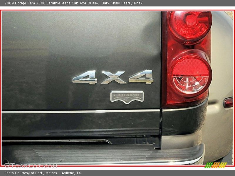  2009 Ram 3500 Laramie Mega Cab 4x4 Dually Logo