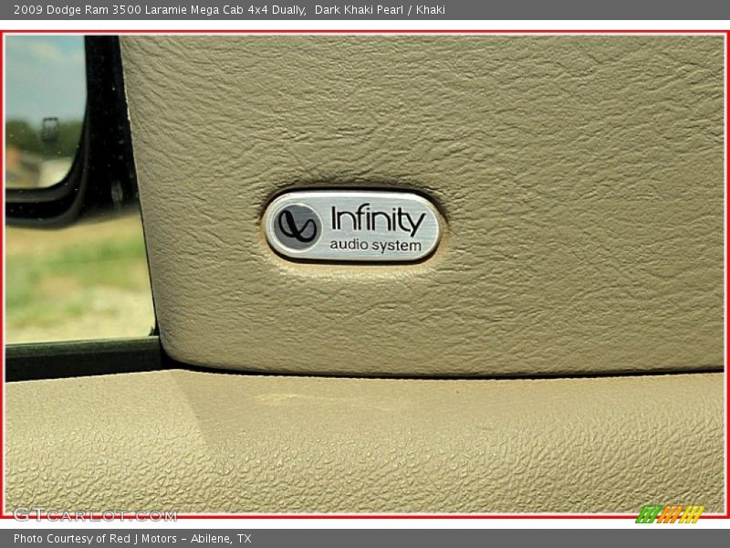 Audio System of 2009 Ram 3500 Laramie Mega Cab 4x4 Dually