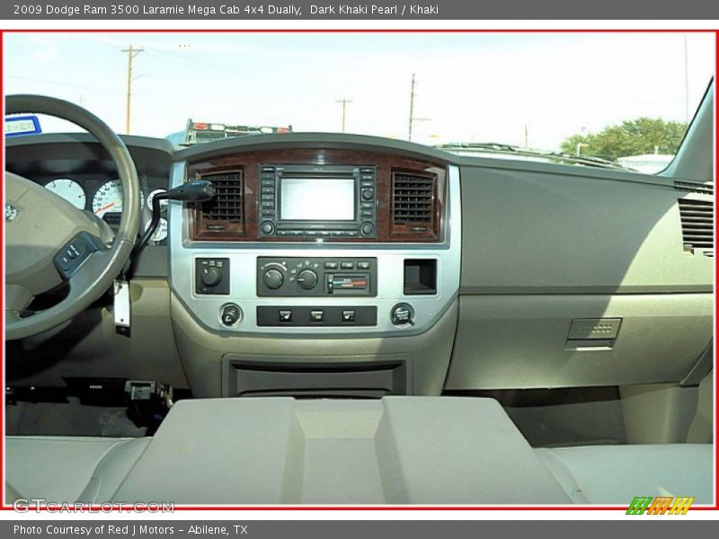 Dashboard of 2009 Ram 3500 Laramie Mega Cab 4x4 Dually
