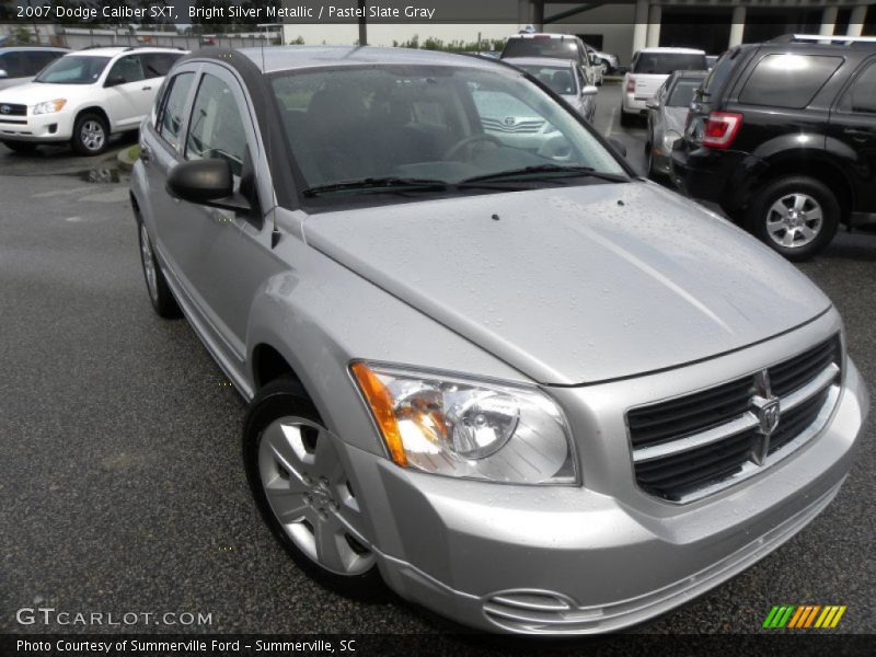 Bright Silver Metallic / Pastel Slate Gray 2007 Dodge Caliber SXT
