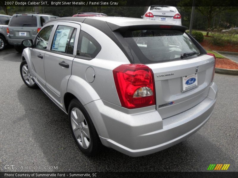 Bright Silver Metallic / Pastel Slate Gray 2007 Dodge Caliber SXT