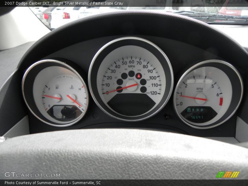 Bright Silver Metallic / Pastel Slate Gray 2007 Dodge Caliber SXT