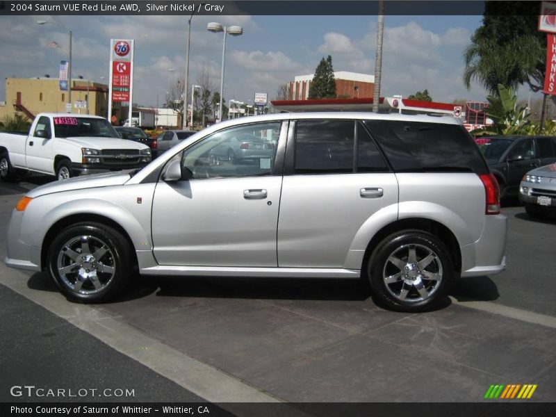 Silver Nickel / Gray 2004 Saturn VUE Red Line AWD