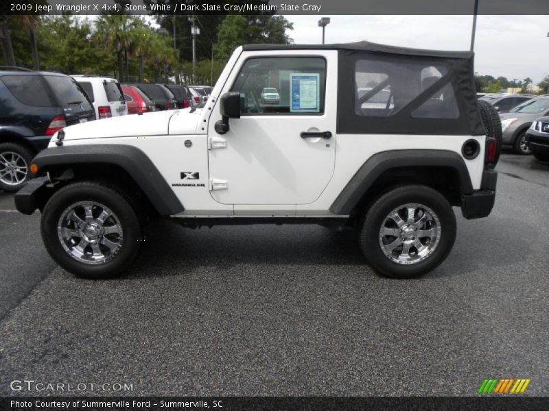 Custom Wheels of 2009 Wrangler X 4x4