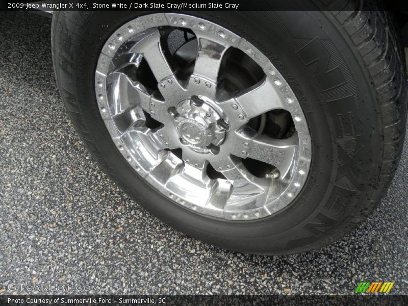 Custom Wheels of 2009 Wrangler X 4x4