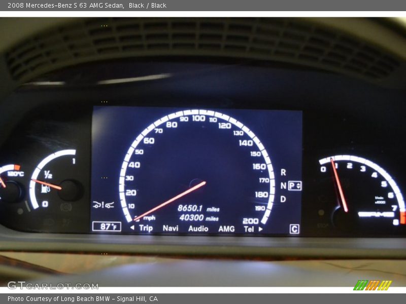  2008 S 63 AMG Sedan 63 AMG Sedan Gauges