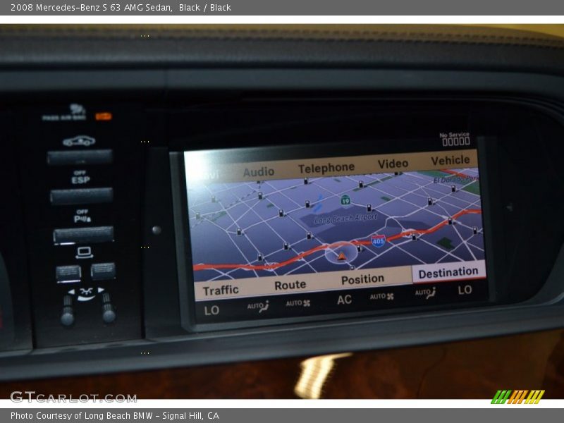 Navigation of 2008 S 63 AMG Sedan