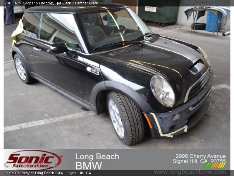 Jet Black / Panther Black 2005 Mini Cooper S Hardtop