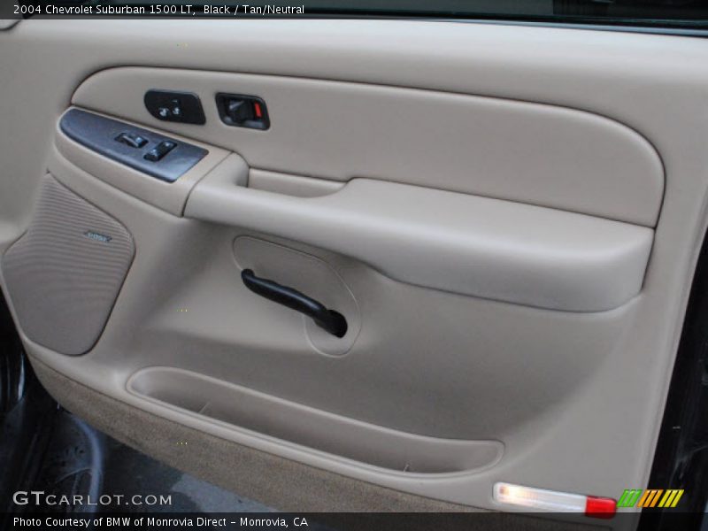 Black / Tan/Neutral 2004 Chevrolet Suburban 1500 LT