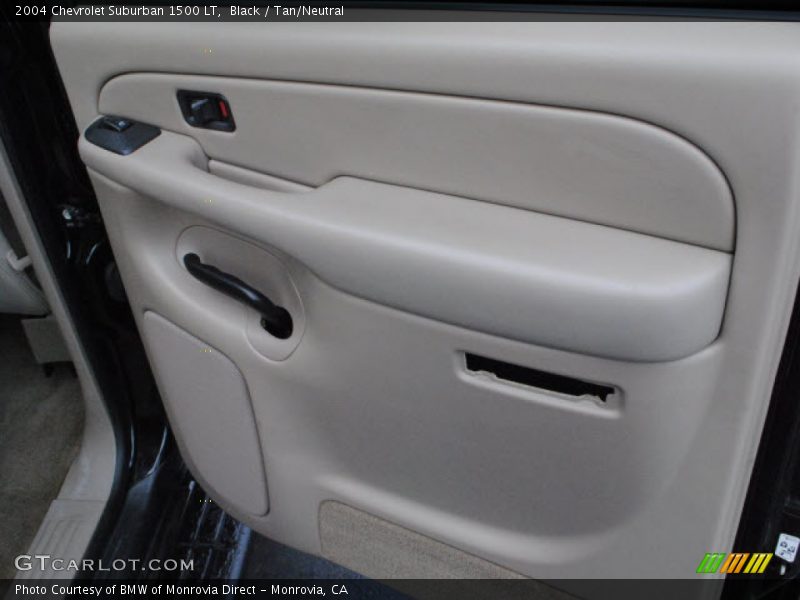 Black / Tan/Neutral 2004 Chevrolet Suburban 1500 LT