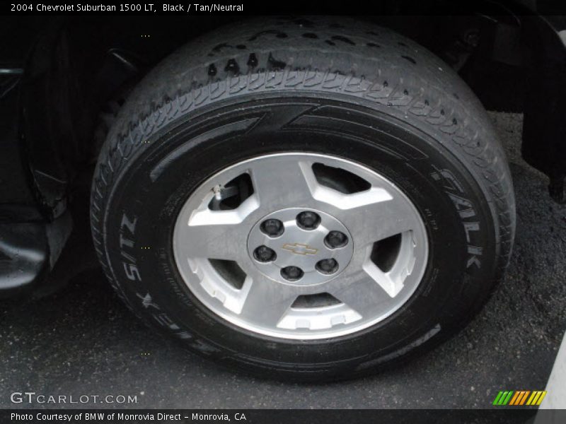 Black / Tan/Neutral 2004 Chevrolet Suburban 1500 LT