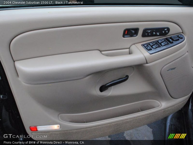 Black / Tan/Neutral 2004 Chevrolet Suburban 1500 LT