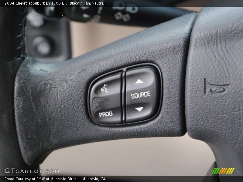 Black / Tan/Neutral 2004 Chevrolet Suburban 1500 LT