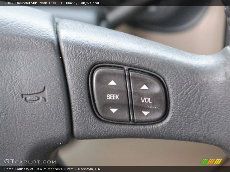 Black / Tan/Neutral 2004 Chevrolet Suburban 1500 LT