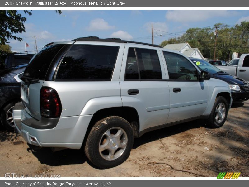 Moondust Metallic / Light Gray 2007 Chevrolet TrailBlazer LS 4x4