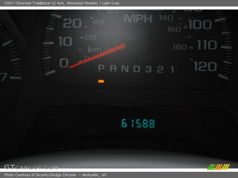 Moondust Metallic / Light Gray 2007 Chevrolet TrailBlazer LS 4x4