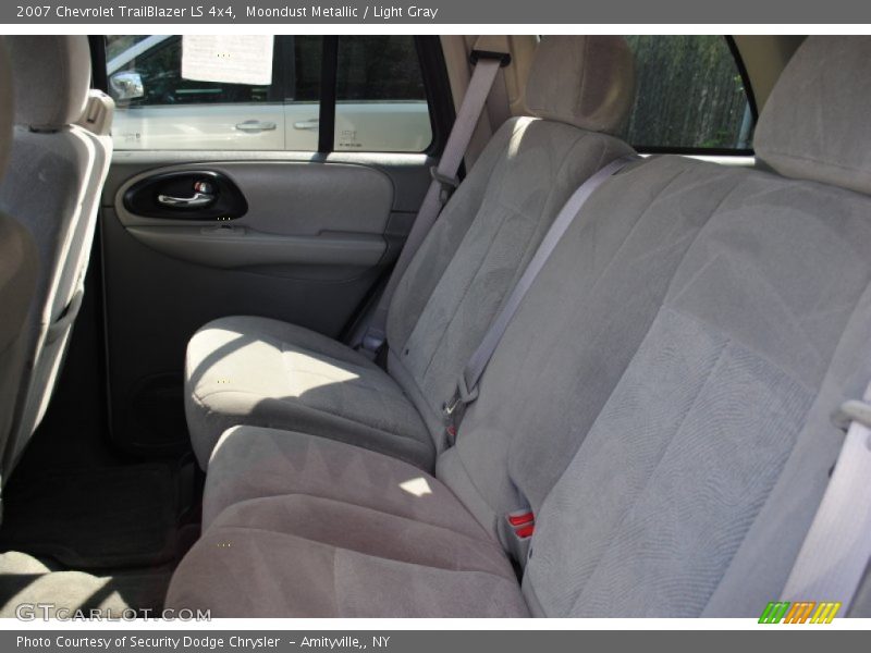 Moondust Metallic / Light Gray 2007 Chevrolet TrailBlazer LS 4x4
