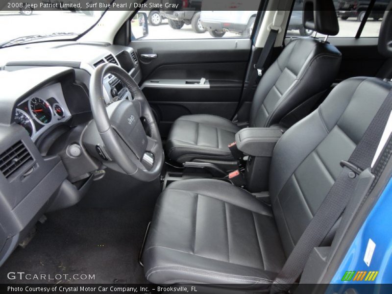  2008 Patriot Limited Dark Slate Gray Interior