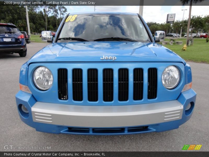 Surf Blue Pearl / Dark Slate Gray 2008 Jeep Patriot Limited