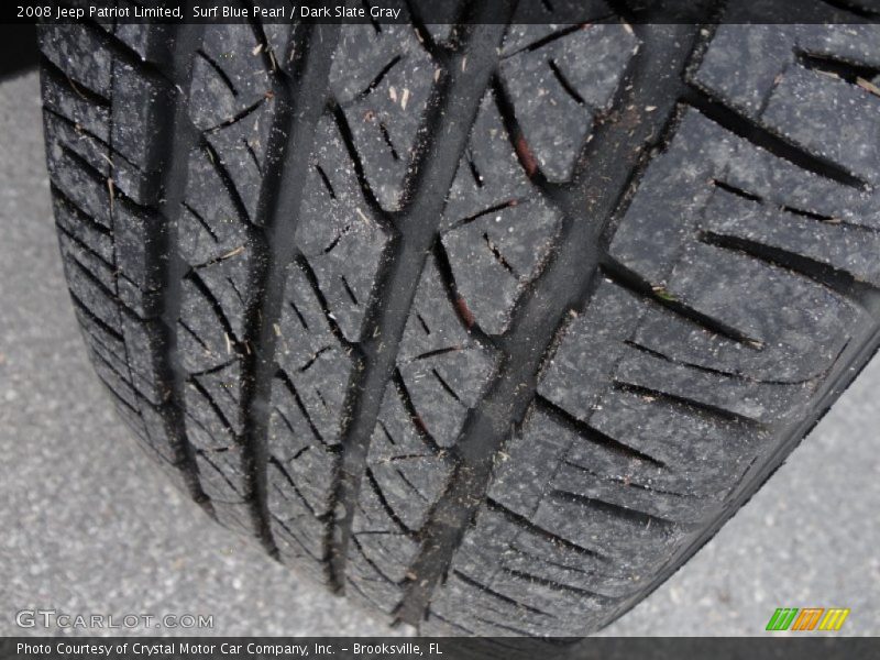 Surf Blue Pearl / Dark Slate Gray 2008 Jeep Patriot Limited