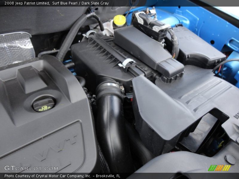 Surf Blue Pearl / Dark Slate Gray 2008 Jeep Patriot Limited
