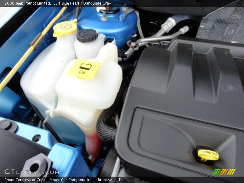 Surf Blue Pearl / Dark Slate Gray 2008 Jeep Patriot Limited