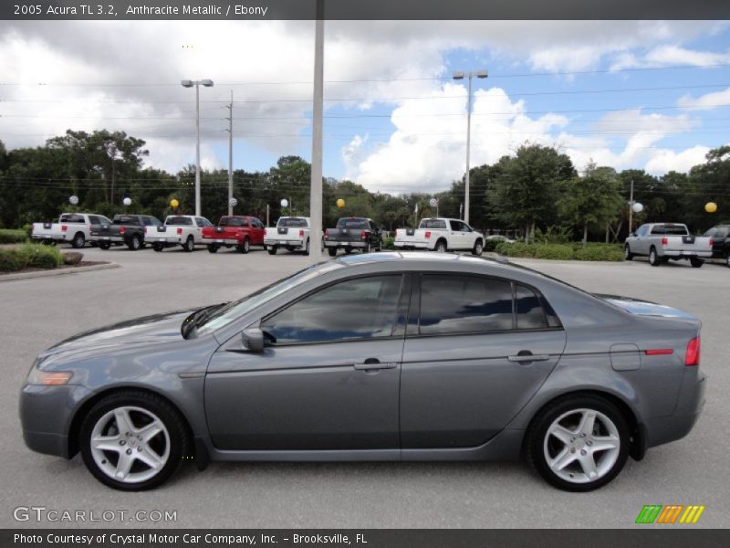 Anthracite Metallic / Ebony 2005 Acura TL 3.2