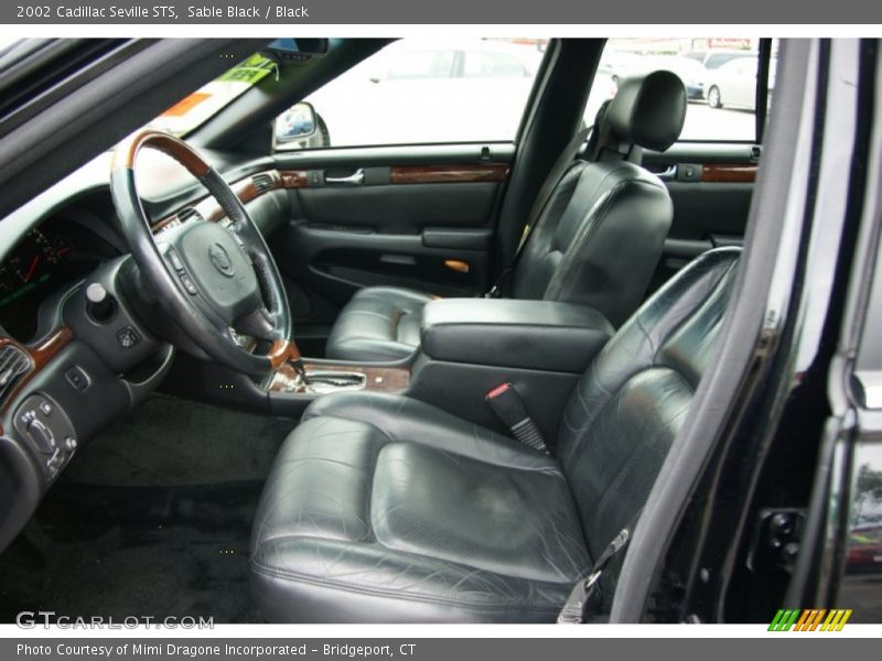  2002 Seville STS Black Interior